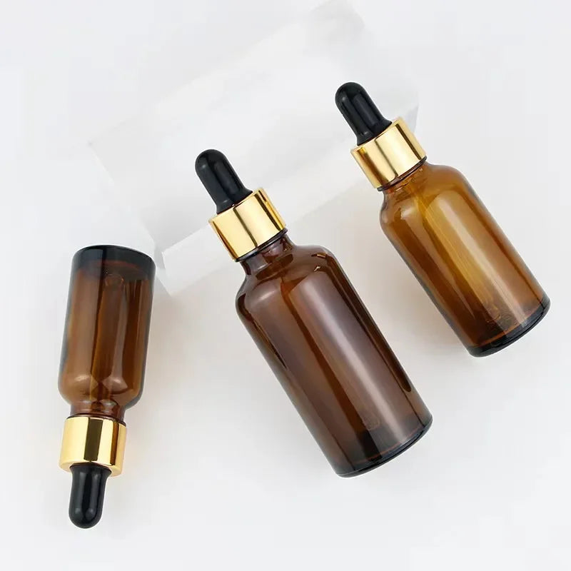Refillable Glass Dropper Bottles for Essential Oils Aromatherapy Eye Dropper
