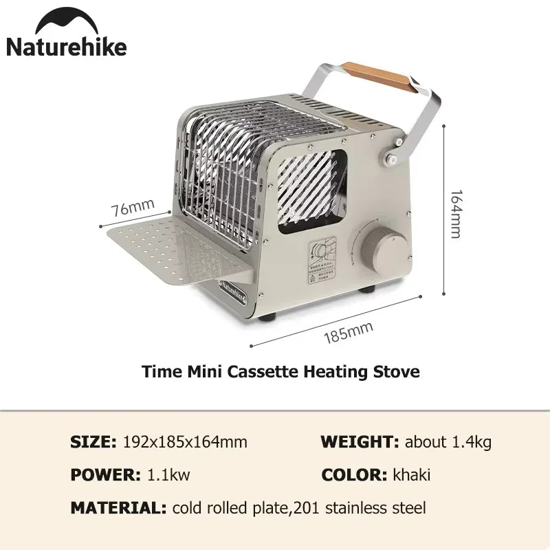 Naturehike Camp Heater Portable Space Heater Indoor Outdoor Camping Stove