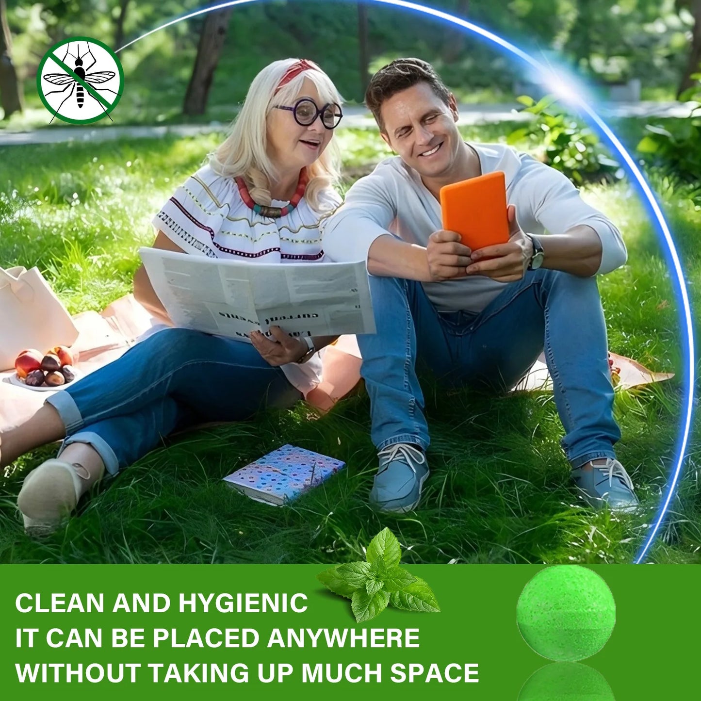 Natural Mosquito Repellent Balls For Patio Indoor Outdoor Use