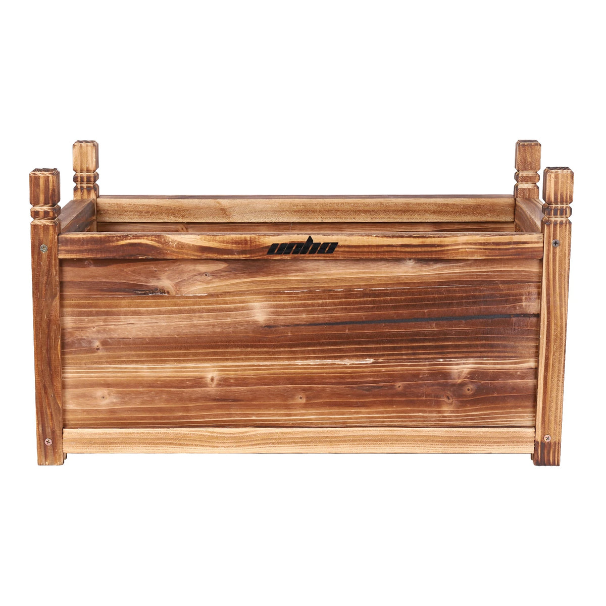 Raised Window Mounted Wooden Garden Flower Planter