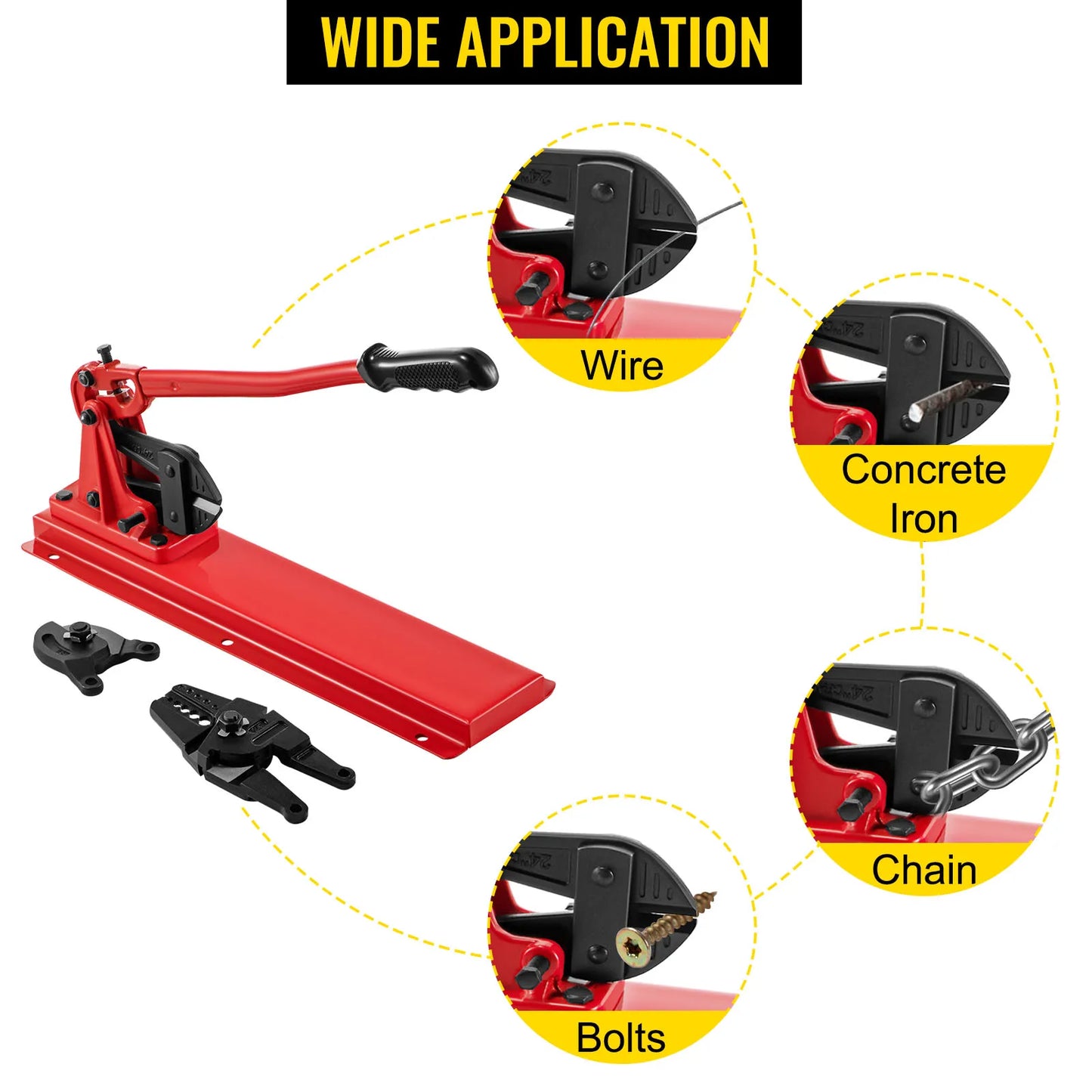 Bench Wire Rope Swager Tool With Crimper And Cutter