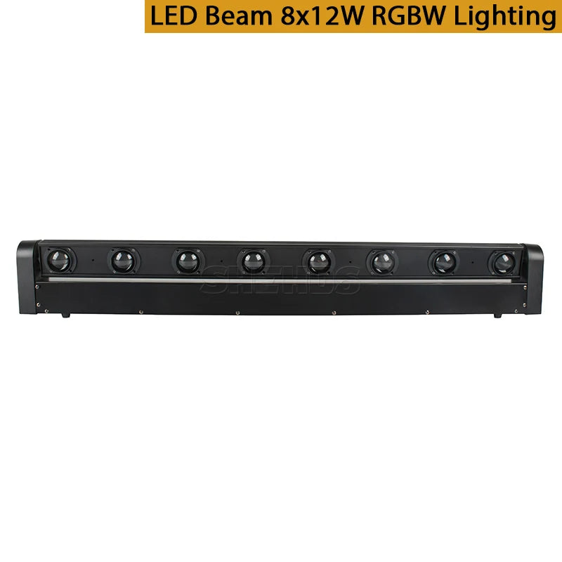 SHEHDS Moving Head RGBW 4in1 Stage Light DMX 512 For DJ Parties