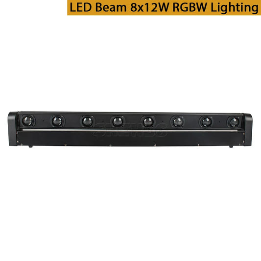 SHEHDS Moving Head RGBW 4in1 Stage Light DMX 512 For DJ Parties