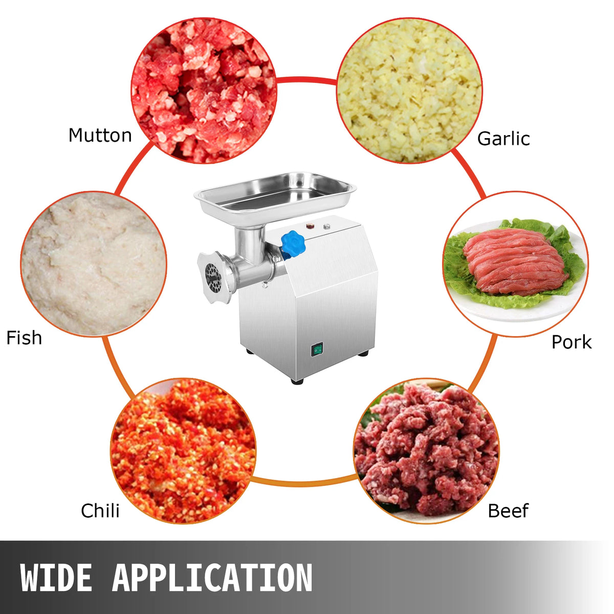 SucceBuy Commercial Electric Meat Mincer Machine For Home