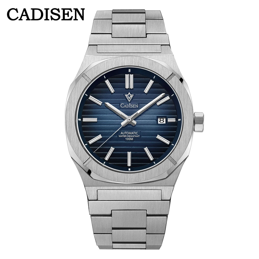 Cadisen Diver Watch Miyota 8215 Automatic Stainless Steel Waterproof Luminous