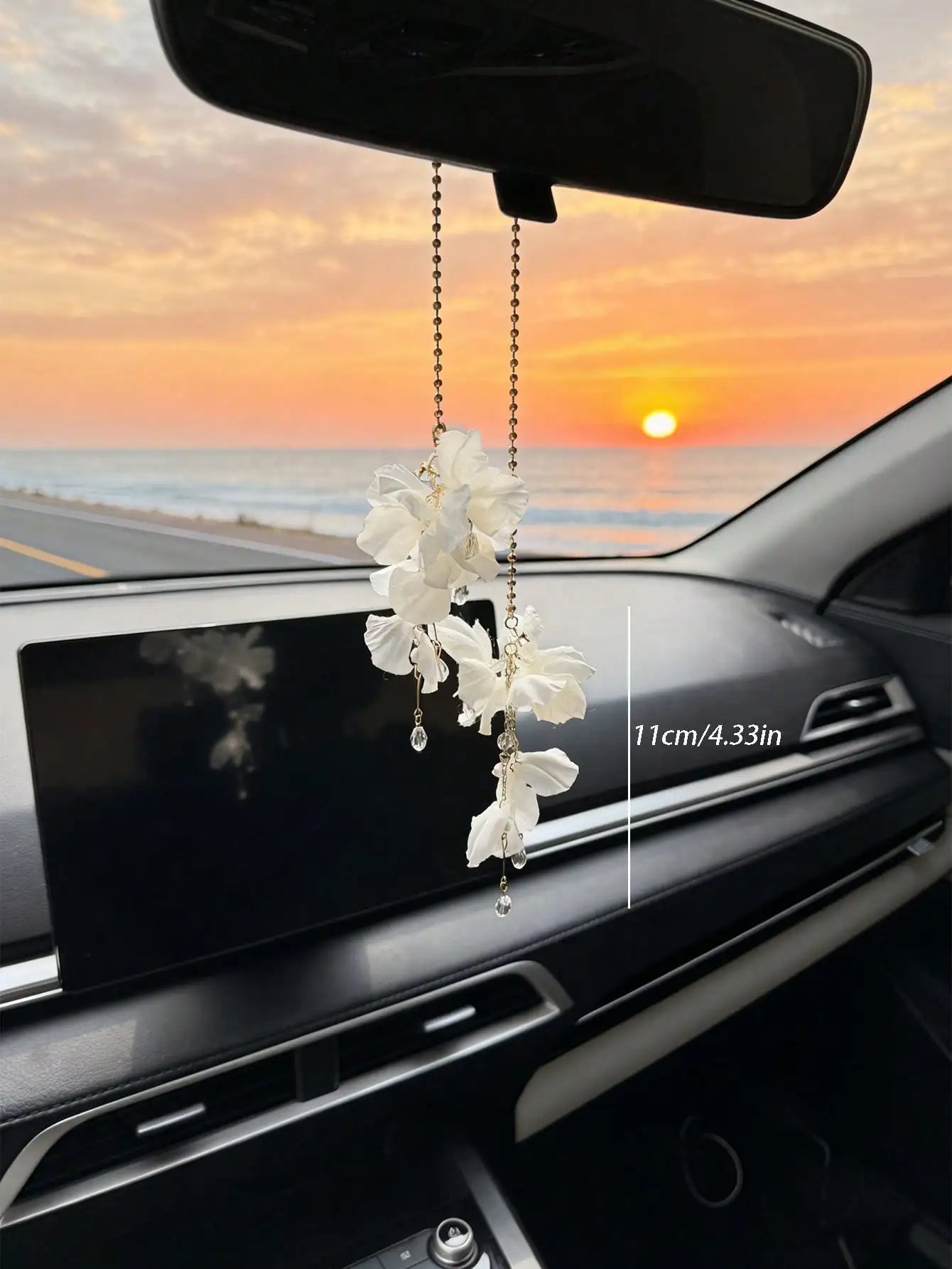 Creative Car Pendant Rearview Mirror Accessory Car Interior Decor