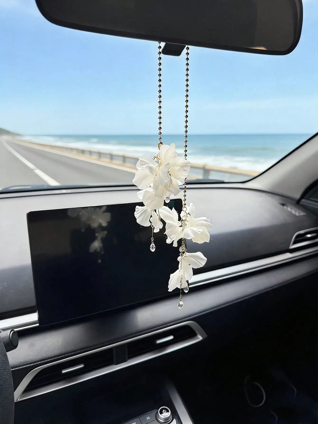 Creative Car Pendant Rearview Mirror Accessory Car Interior Decor