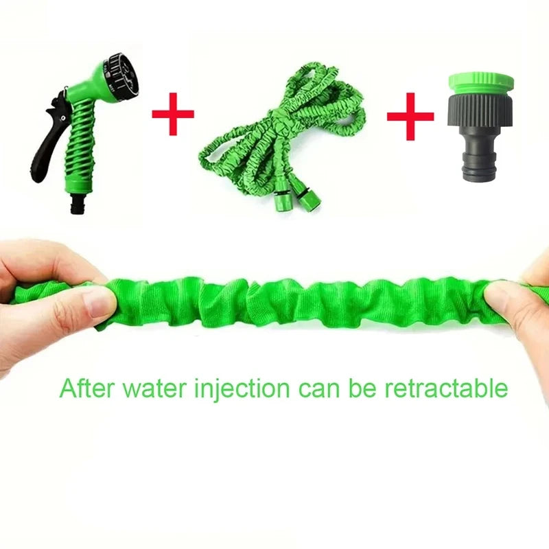 Expandable Magic Hose High Pressure Car Wash Water Sprayer Garden
