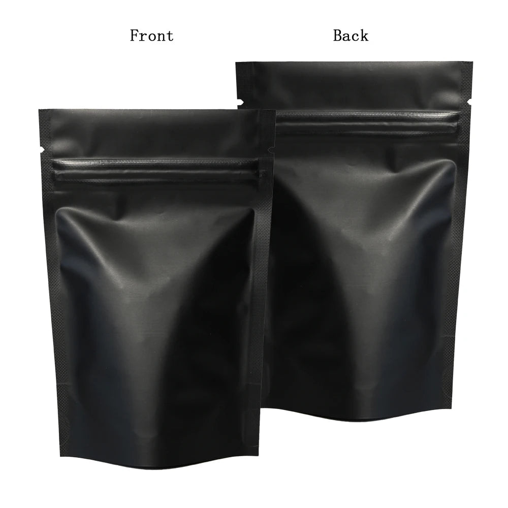 VoluPack Premium Matte Mylar Bags Smell Proof Aluminum Foil Lining