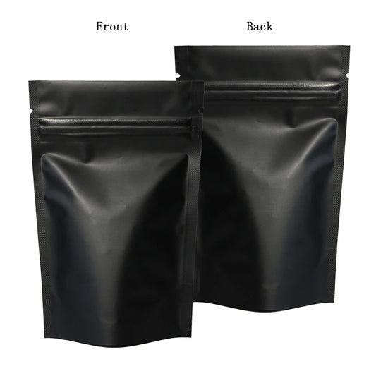 VoluPack Premium Matte Mylar Bags Smell Proof Aluminum Foil Lining