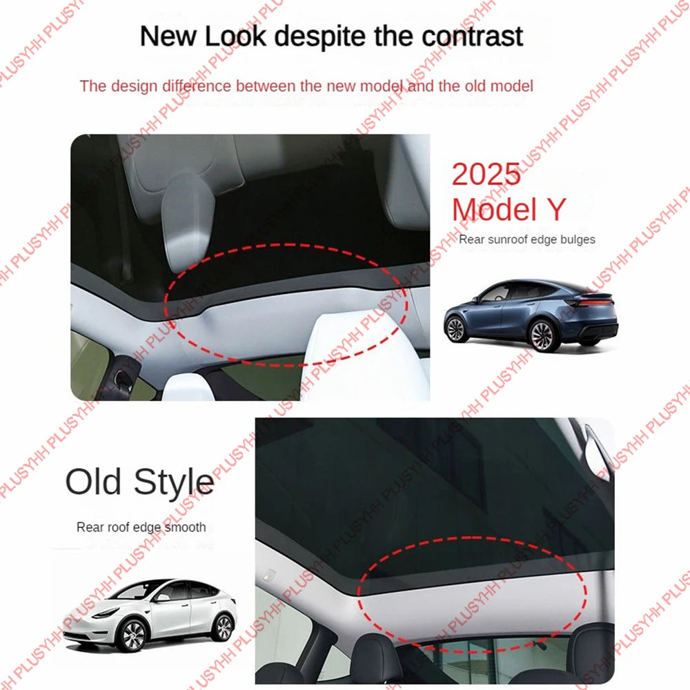 Juniper Sunshades For Tesla Model Y Glass Shade Skylight Insulation