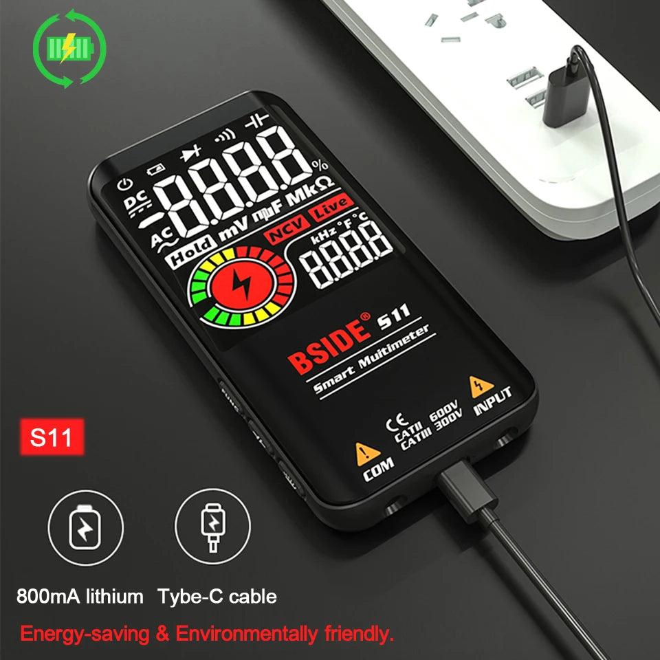 BSIDE S11 Digital Multimeter Professional Electrical Tester