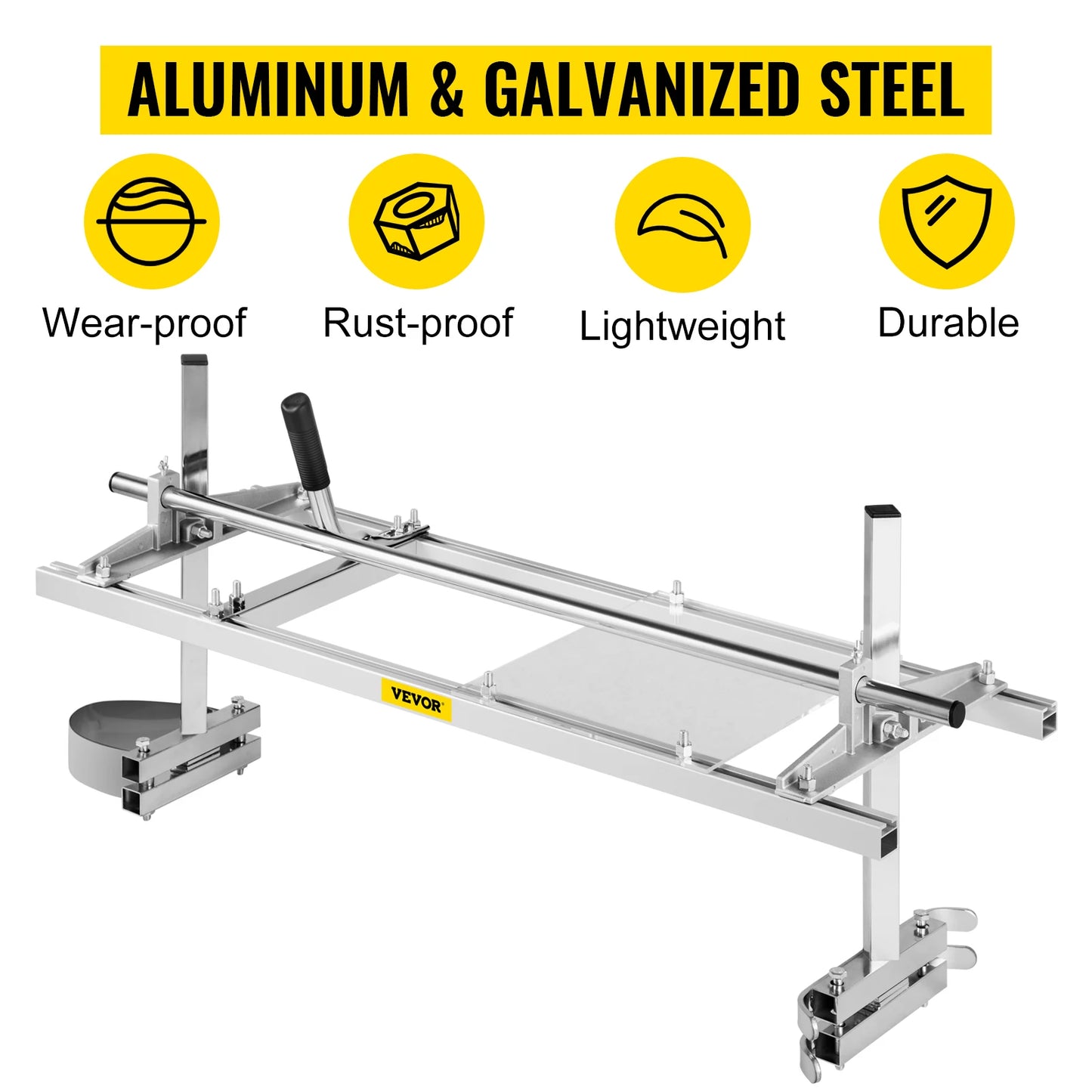 Chainsaw Mill Planking Guide Bar Lumber Cutter for Portable Sawmill