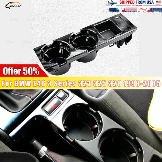 3 Series E46 Beverage Cup Holder Center Console Car Accessory