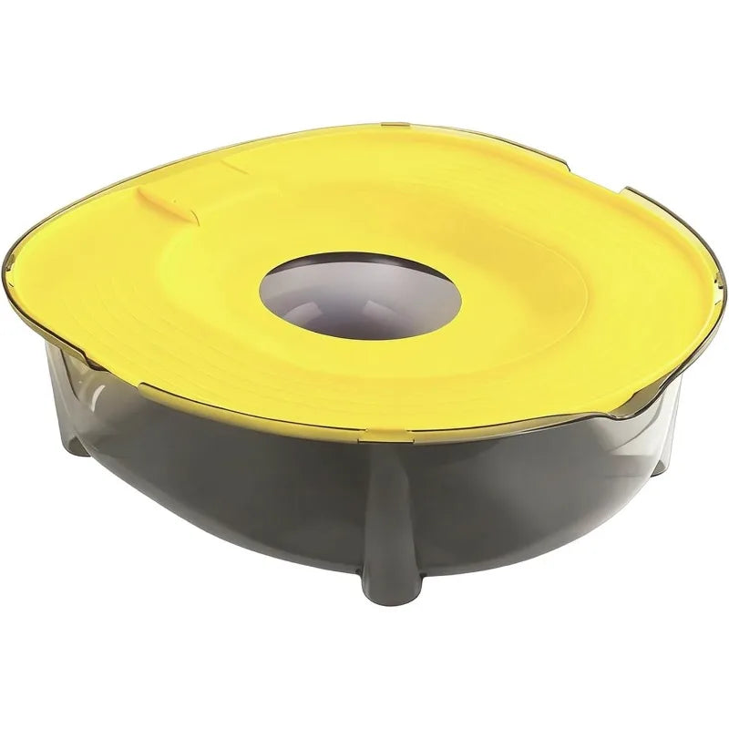 Cat Litter Box Set Splash Proof Odor Resistant Toilet Pan