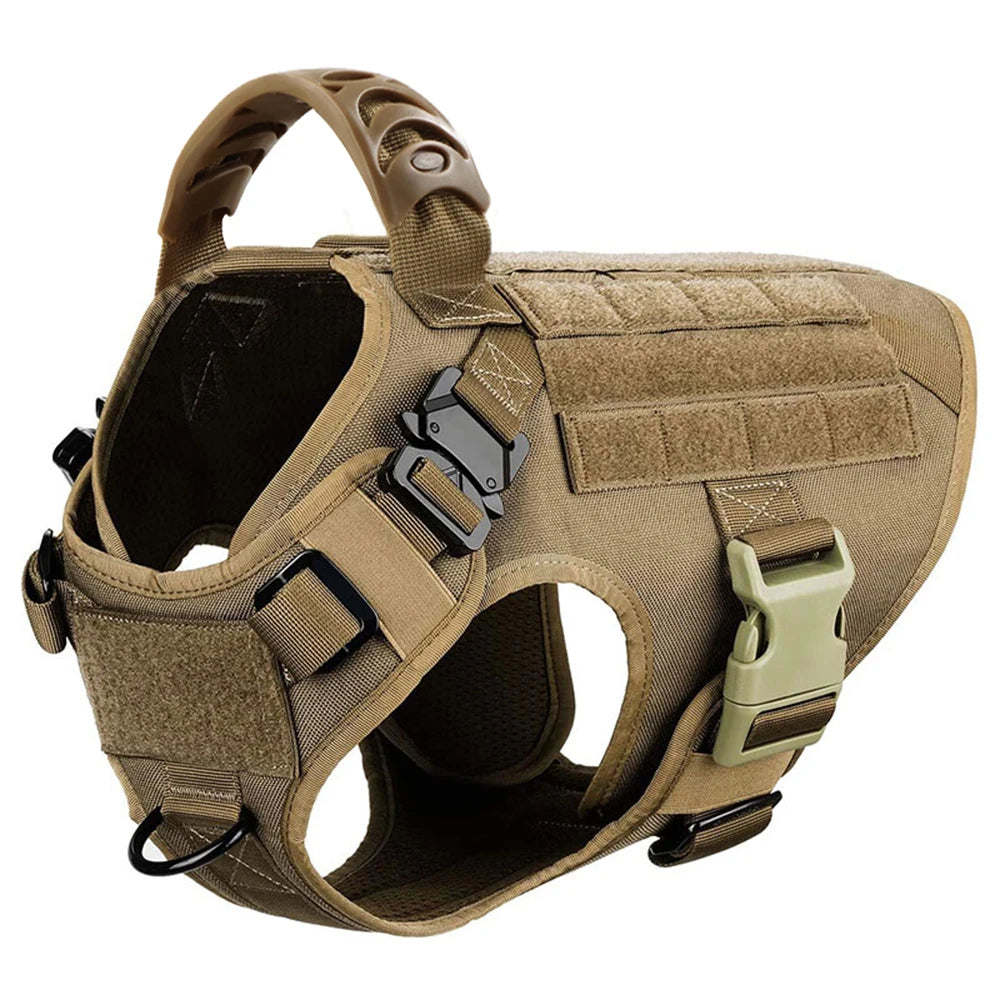 Dog Harness And Leash Set For German Shepherd Malinois Training