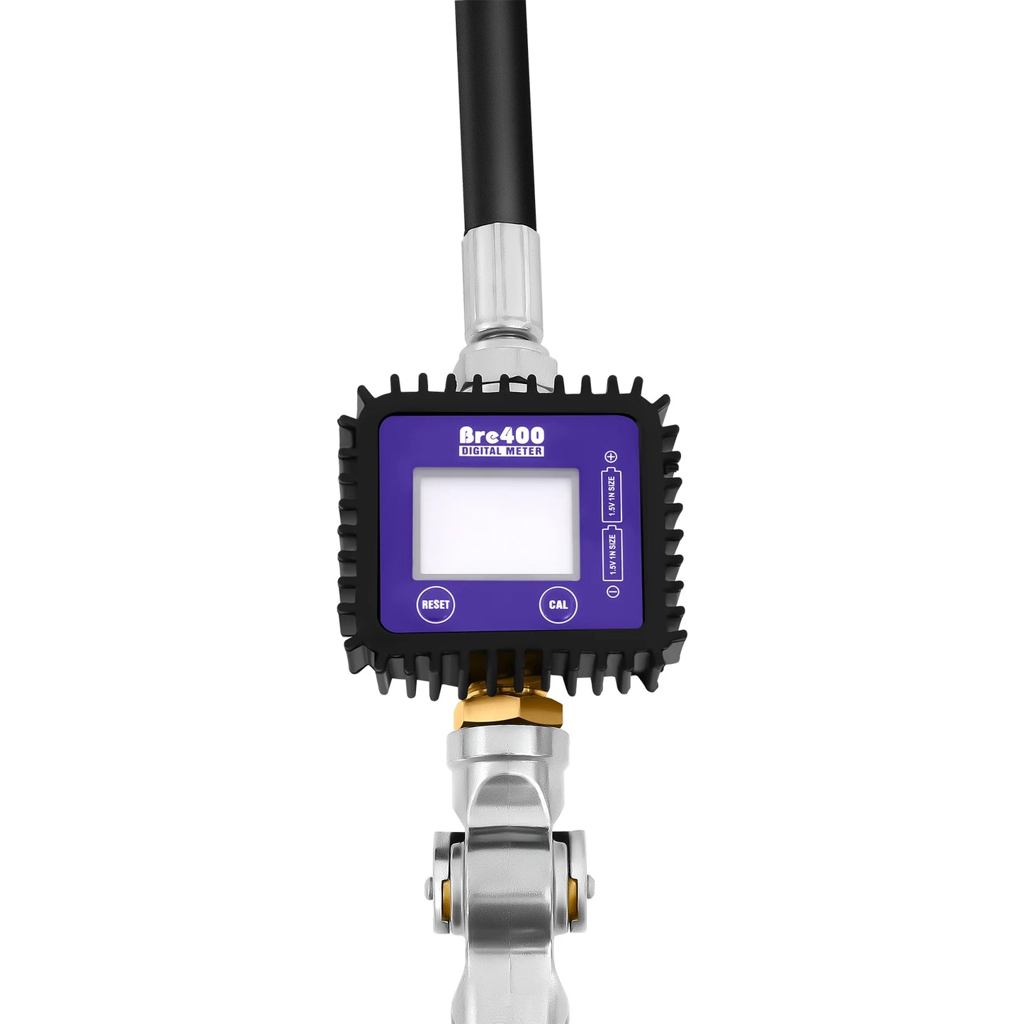Oil Fluid Dispenser With Gauge LCD Display 360 Rotatable Nozzle