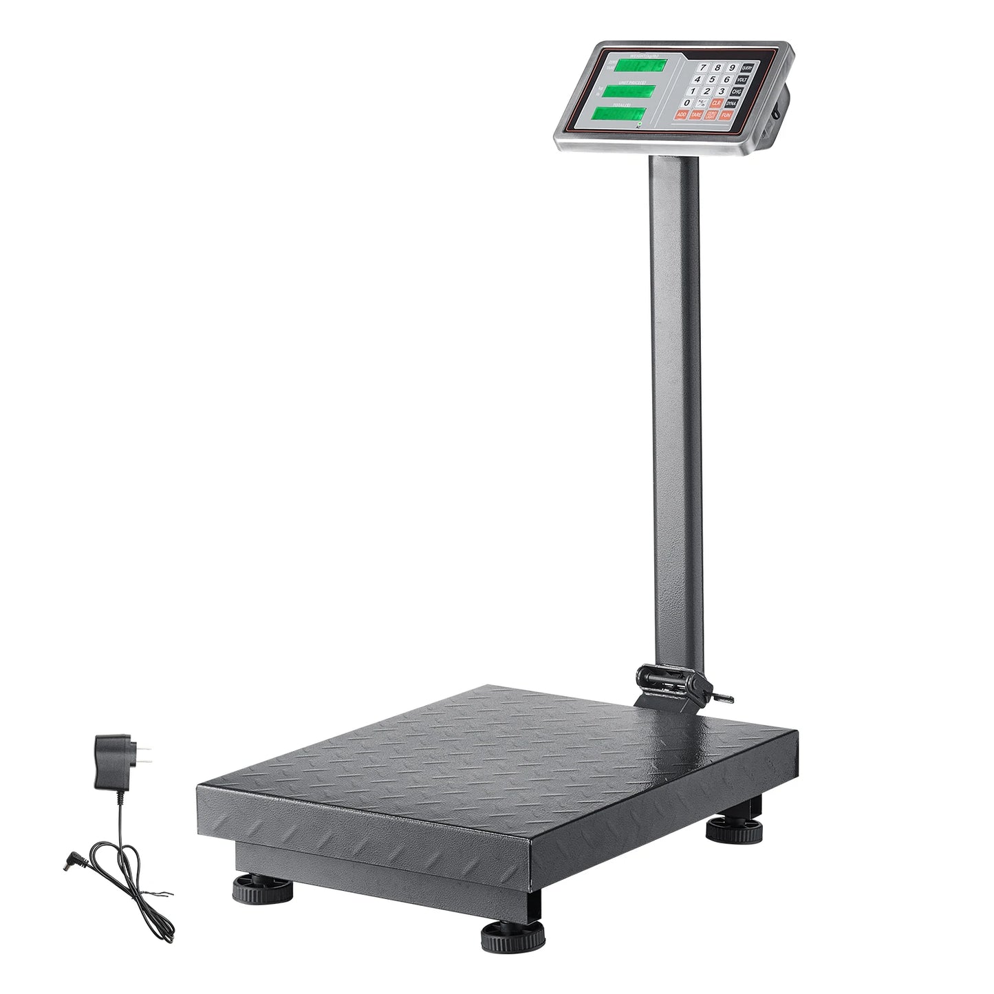 SucceBuy Stainless Steel Digital Platform Scale 660 LB Tare Calculator