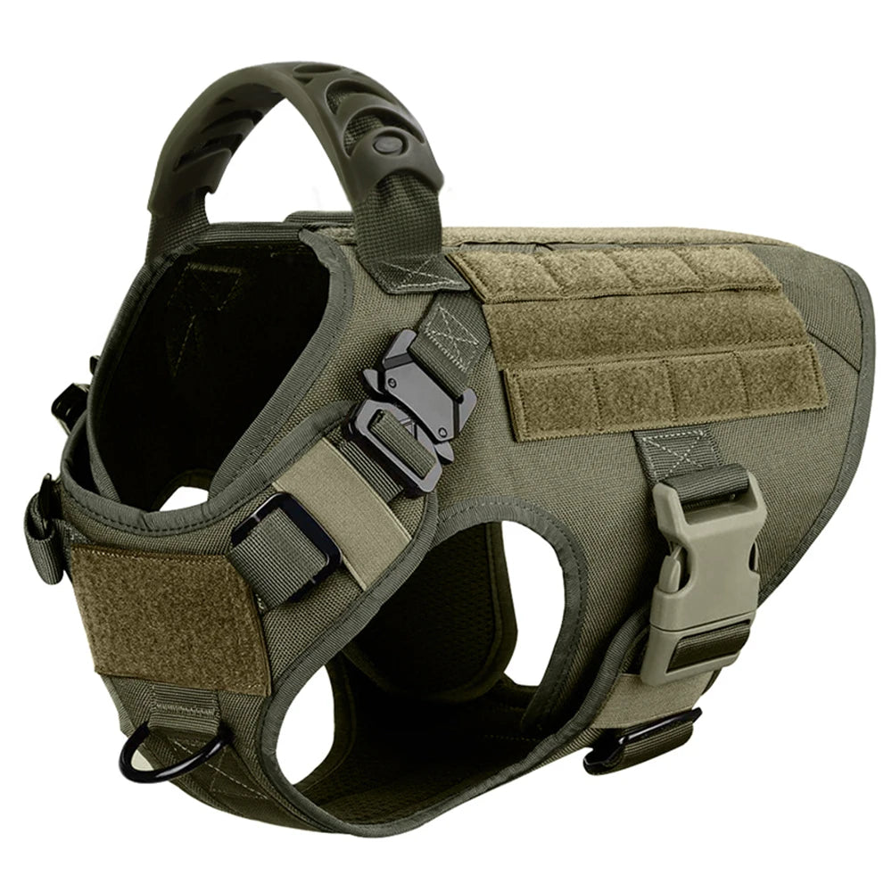 Dog Harness And Leash Set For German Shepherd Malinois Training