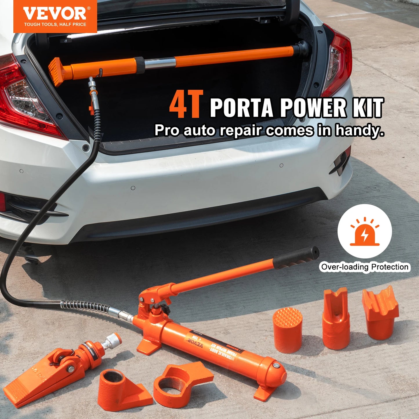 SucceBuy 4 10 12 20 Ton Hydraulic Cylinder Jack Kit