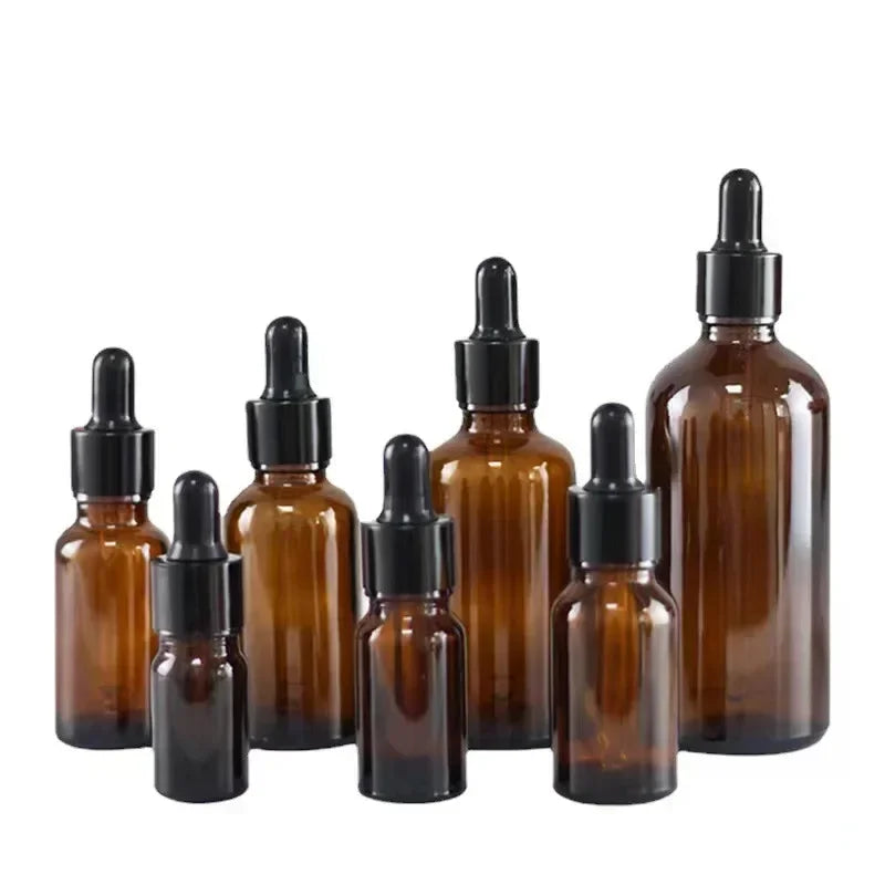 Refillable Glass Dropper Bottles for Essential Oils Aromatherapy Eye Dropper