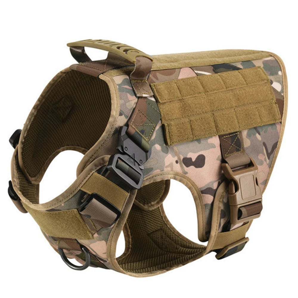 Dog Harness And Leash Set For German Shepherd Malinois Training