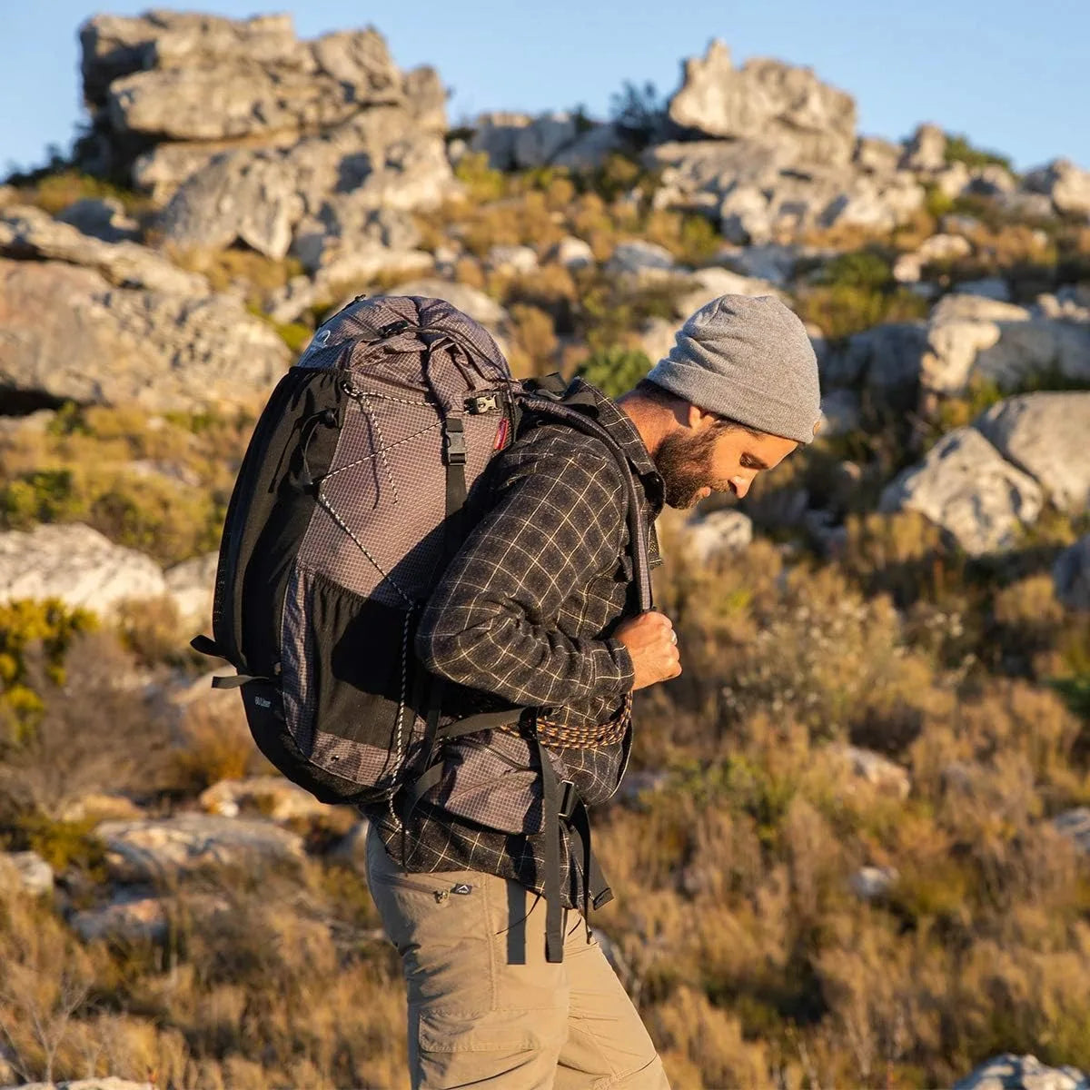 Naturehike Rock Outdoor Hiking Backpack Large Capacity Travel Pack