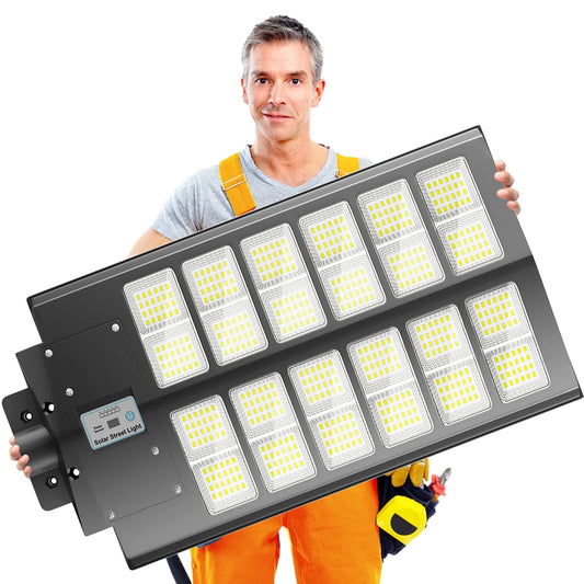 6000W Waterproof Solar Street Light With Motion Sensor