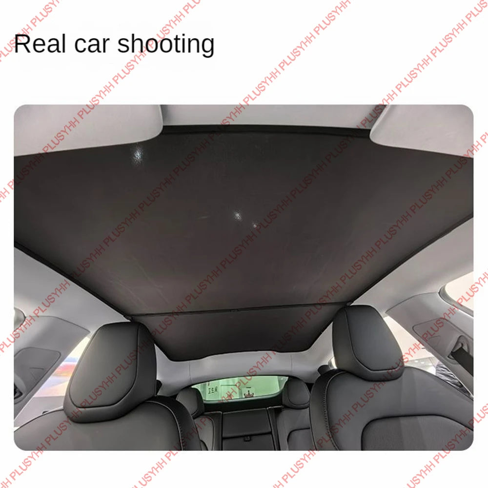 Juniper Sunshades For Tesla Model Y Glass Shade Skylight Insulation