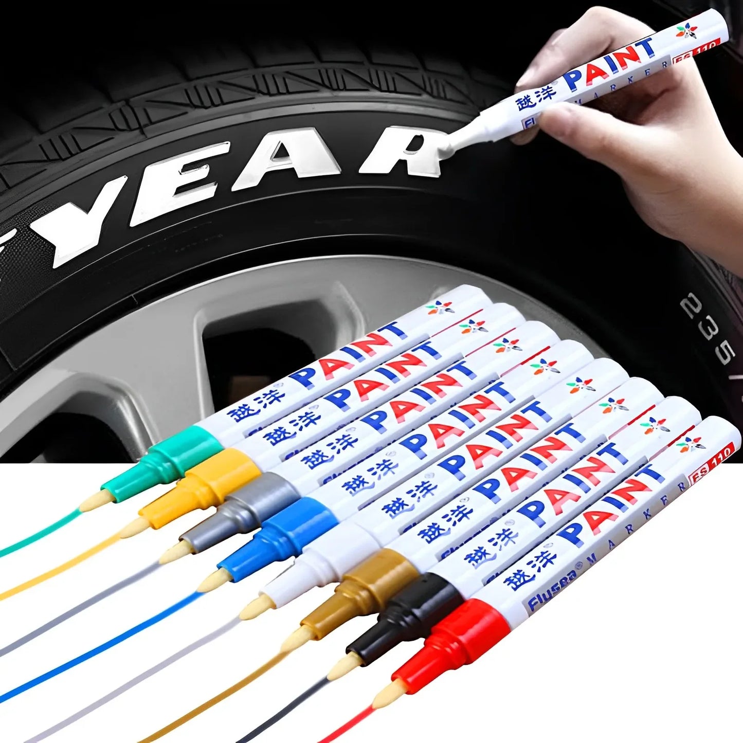 Car Scratch Repair Paint Pen Marker Waterproof Automotive Touch Up