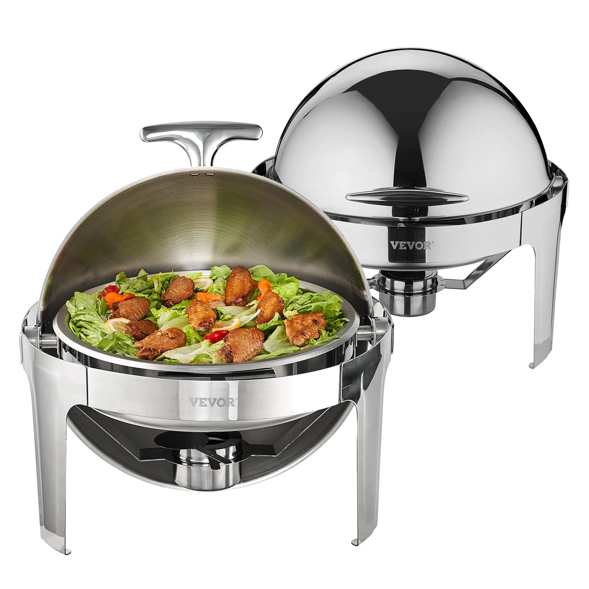 SucceBuy Stainless Steel Chafing Dish Buffet Serving Set