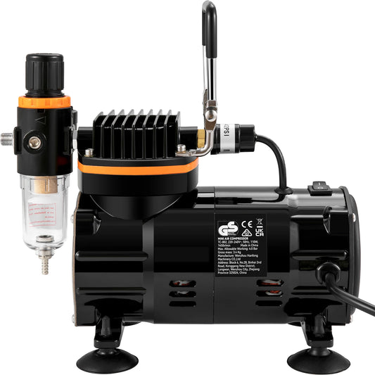 SucceBuy 120W Dual Action Airbrush Kit Electric Spray Gun