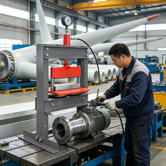 Press Brake Attachment For Hydraulic Shop Presses 12 To 20 Ton 90 Degree