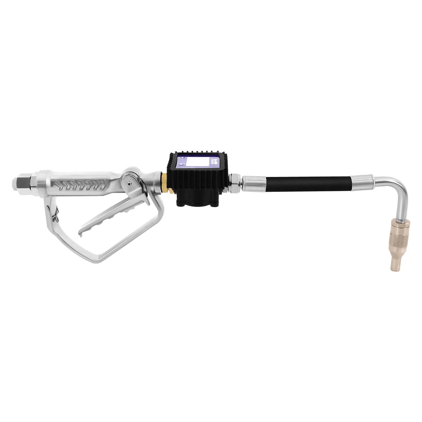 Oil Fluid Dispenser With Gauge LCD Display 360 Rotatable Nozzle