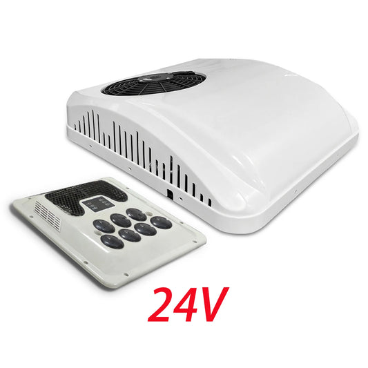 Treeligo 12V RV Roof Air Conditioner 13500 BTU For Camper Van Caravans