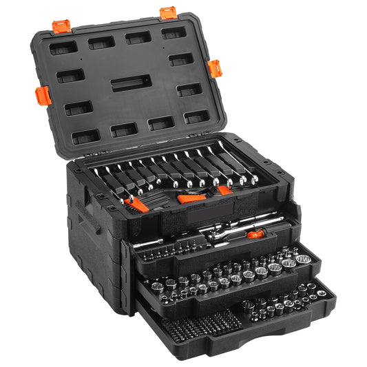 SucceBuy Mechanics Tool Set and Socket Kit 450 Pcs