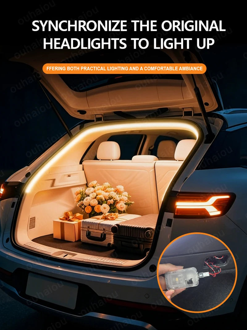 Toyota Highlander Trunk Atmosphere Lights Rear LED Light Bar