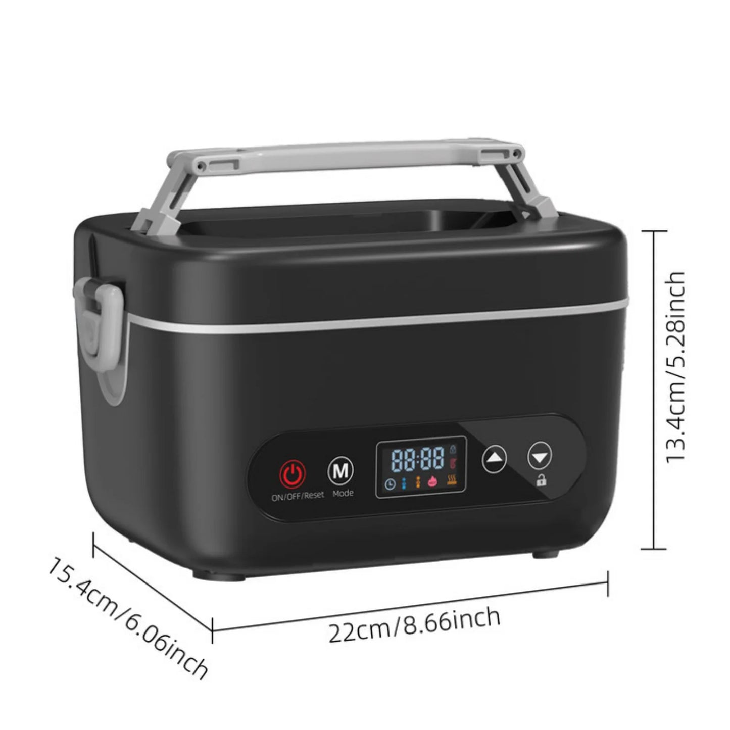 Wireless Lunch Box 12000mAh Heater With FiveSided Heating