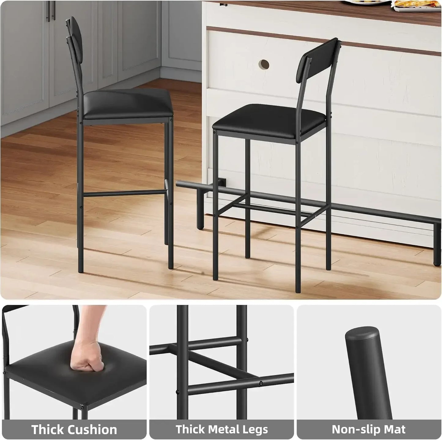 Bar Table With Stools Kitchen Island With Storage Unit