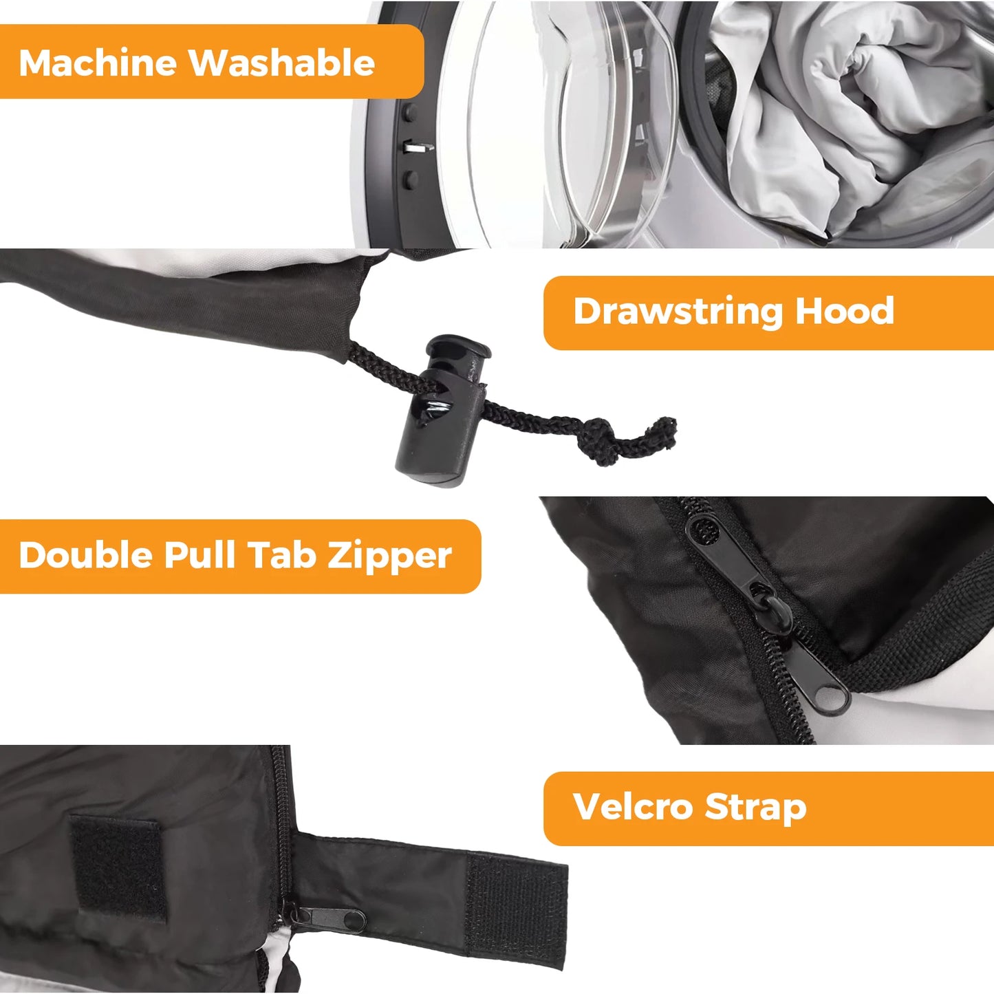 Double Sleeping Bag With Pillow For Two Person Three Season