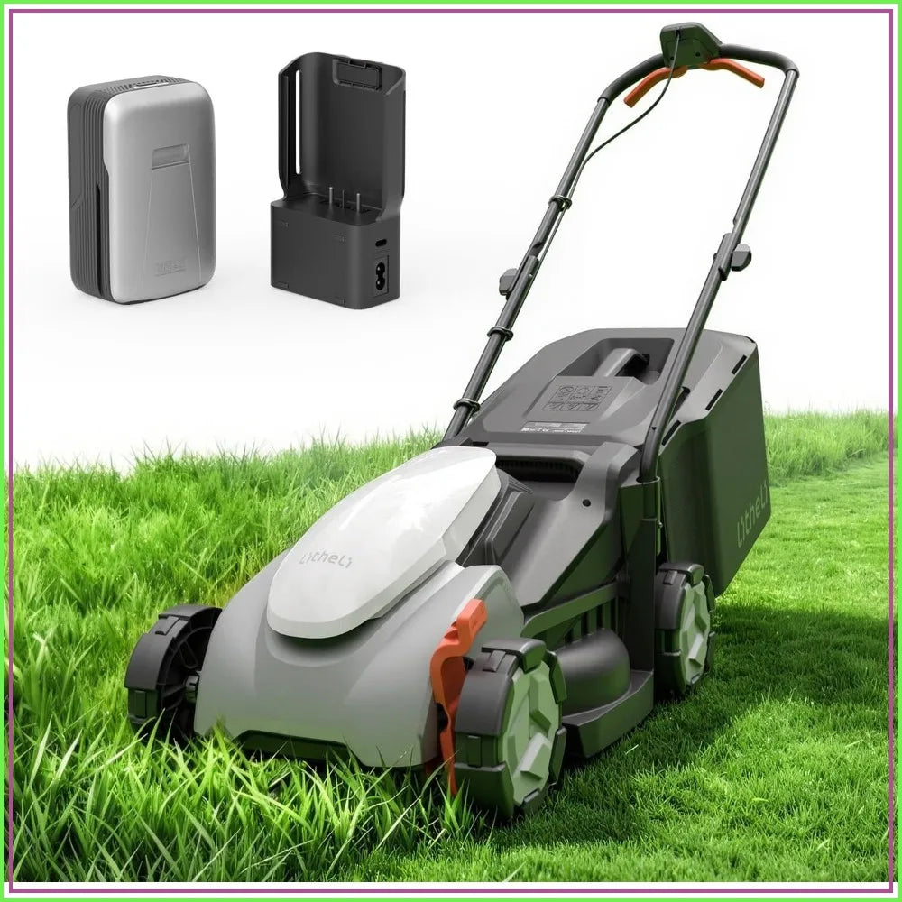 Cordless Lawn Mower With Brushless Motor For Easy Yard Care