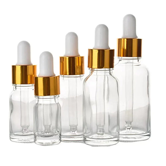 Refillable Glass Dropper Bottles for Essential Oils Aromatherapy Eye Dropper
