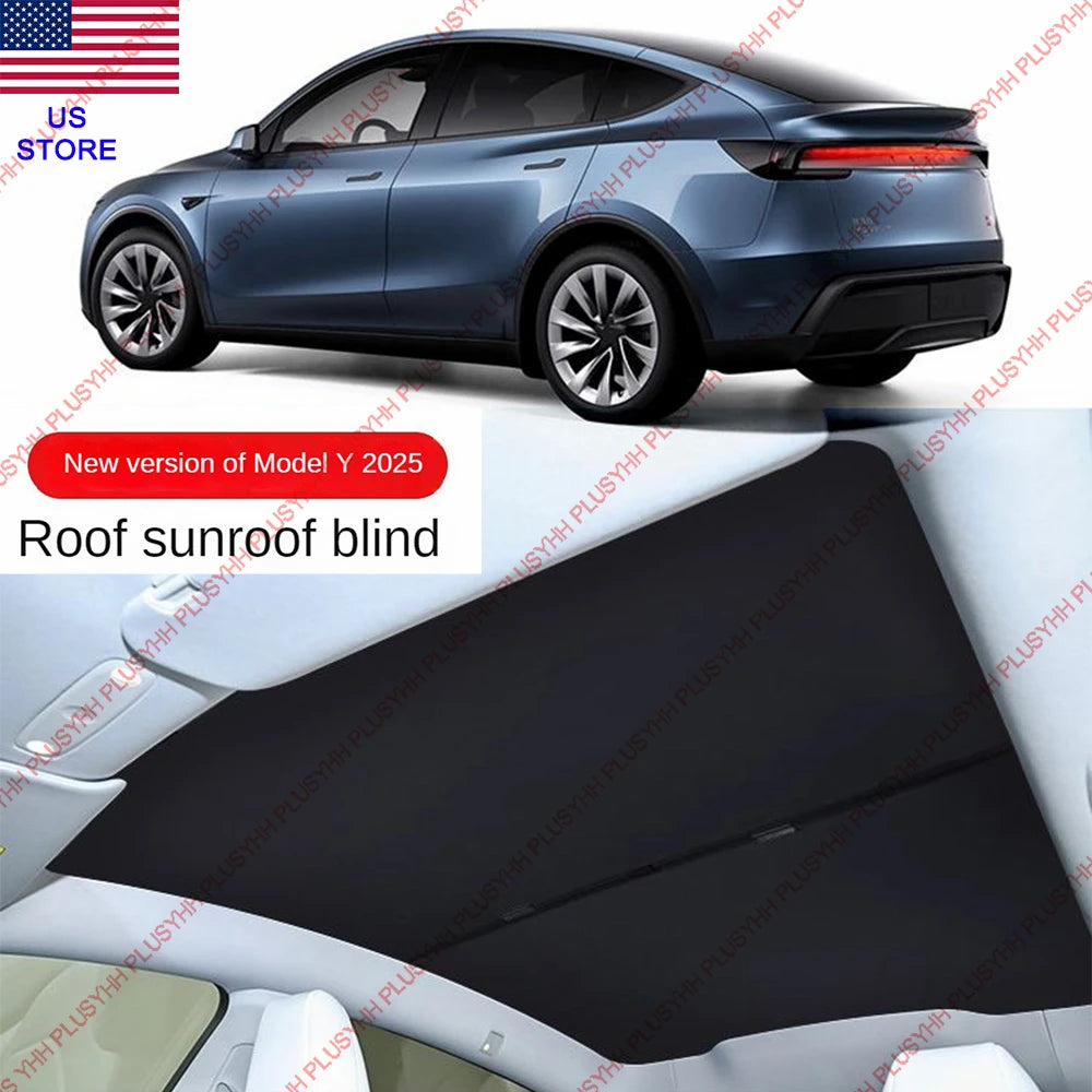 Juniper Sunshades For Tesla Model Y Glass Shade Skylight Insulation