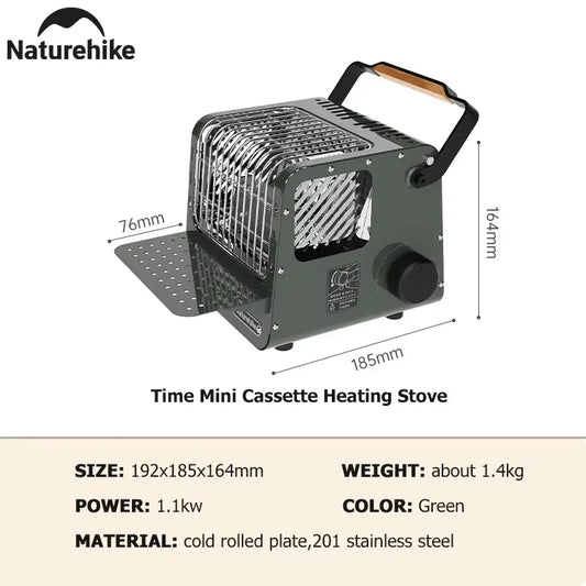 Naturehike Camp Heater Portable Space Heater Indoor Outdoor Camping Stove